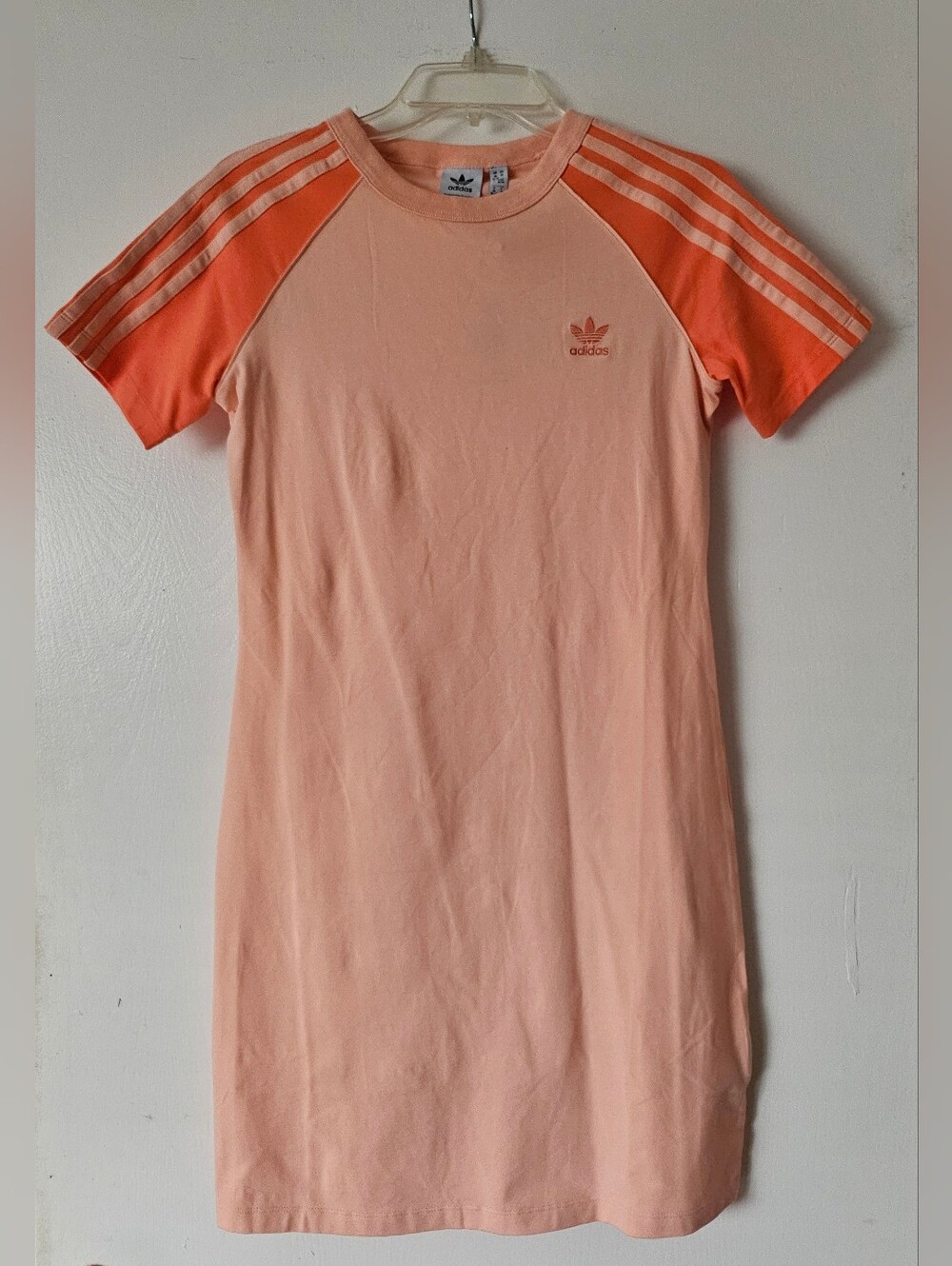 Adidas 3-Stripes Raglan Short Sleeve Dress